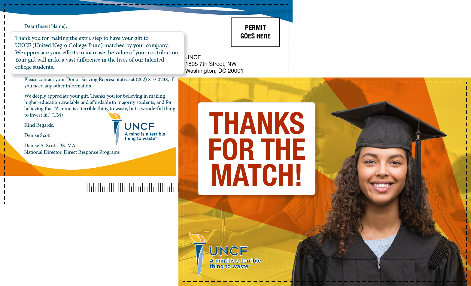 Driving donor retention after a matching gift disbursement