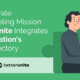 BetterUnite and Double the Donation announcement for Powering Corporate Partnerships. Includes two individuals shaking hands.
