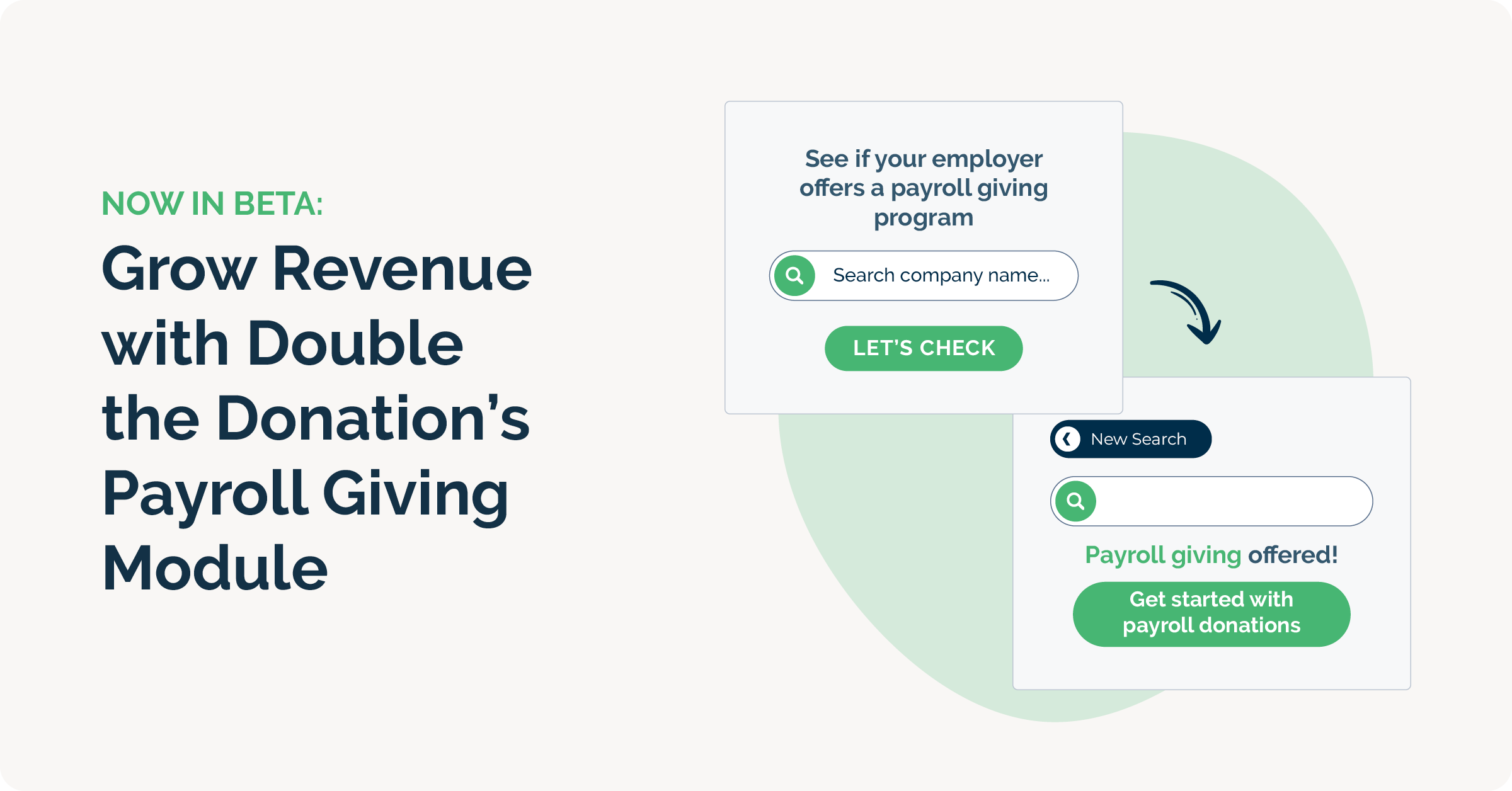 Blog Feature_ Now in Beta_ Payroll Giving Module Now in Beta: Grow Revenue with Double the Donation's Payroll Giving Module