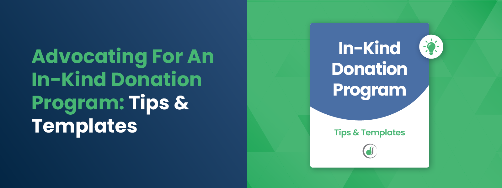 Advocating For An In-Kind Donation Program-Tips & Templates Advocating For An In-Kind Donation Program-Tips & Templates