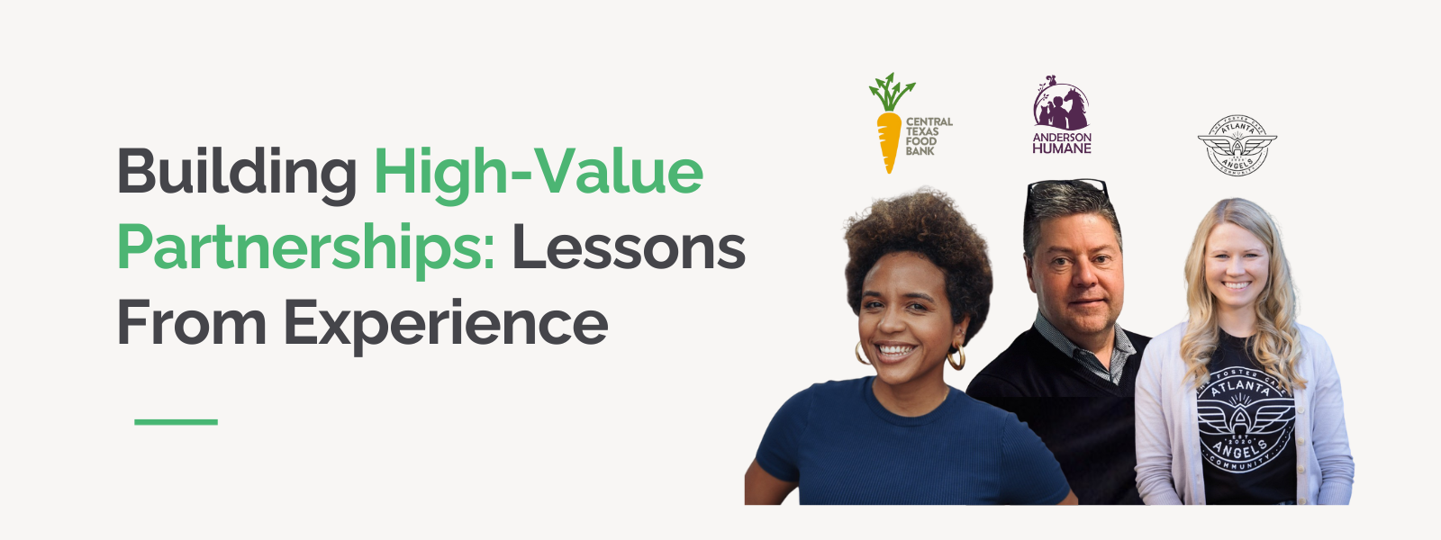 Building High-Value Partnerships Lessons From Experience Building High-Value Partnerships Lessons From Experience