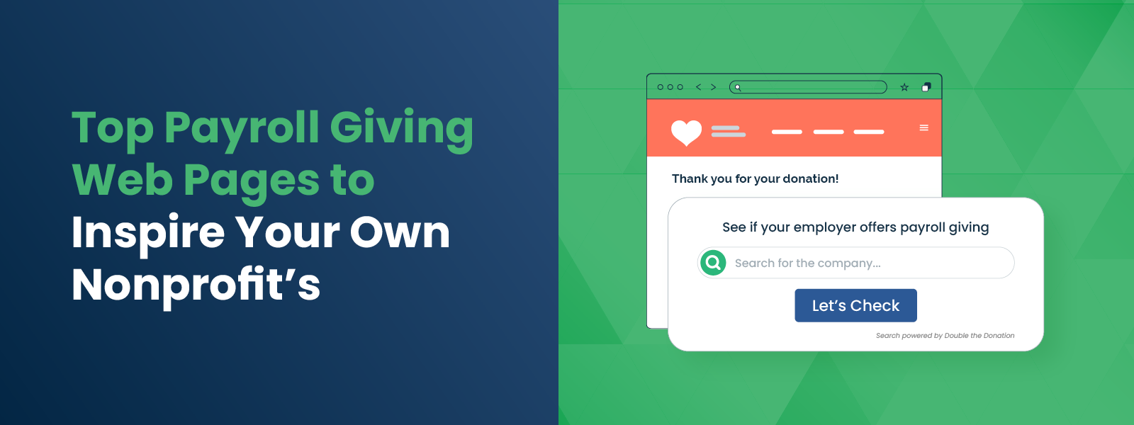 Payroll Giving Web Pages to Inspire Your Own Nonprofit’s Payroll Giving Web Pages to Inspire Your Own Nonprofit’s