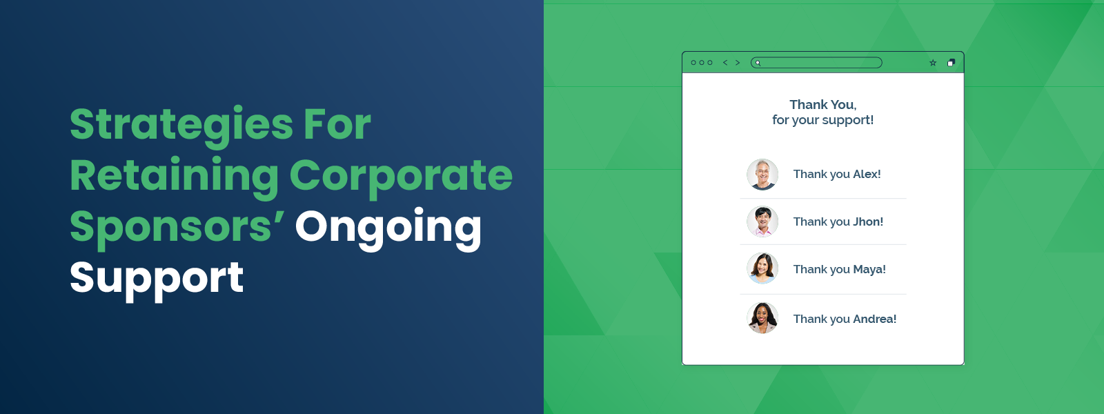 DTD_Strategies For Retaining Corporate Sponsors’ Ongoing Support_Feature Strategies For Retaining Corporate Sponsors’ Ongoing Support