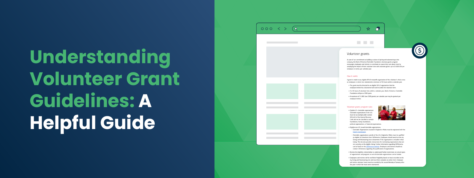 Understanding Volunteer Grant Guidelines-A Helpful Guide Understanding Volunteer Grant Guidelines-A Helpful Guide
