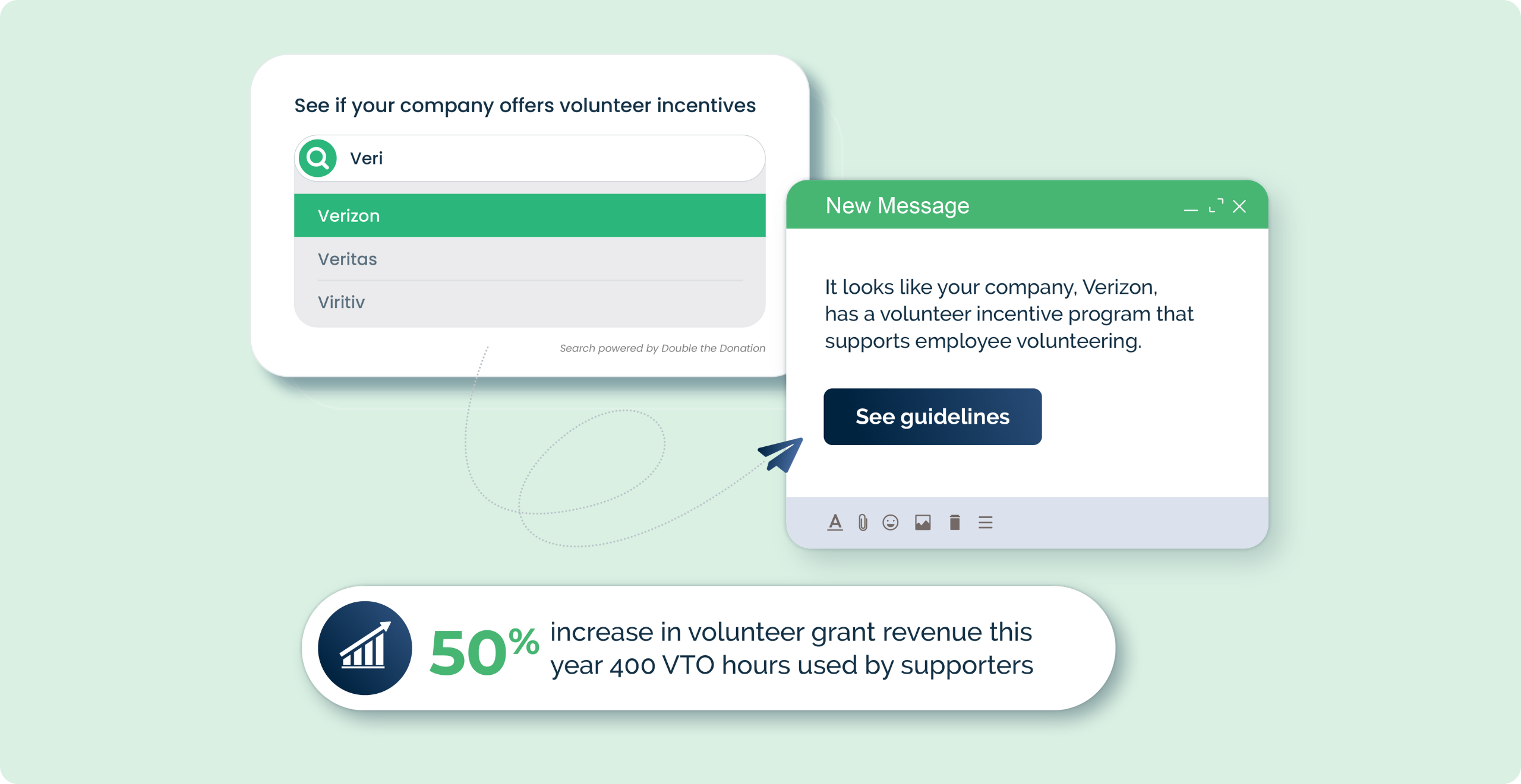 Double the Donation Volunteering Standard Plan