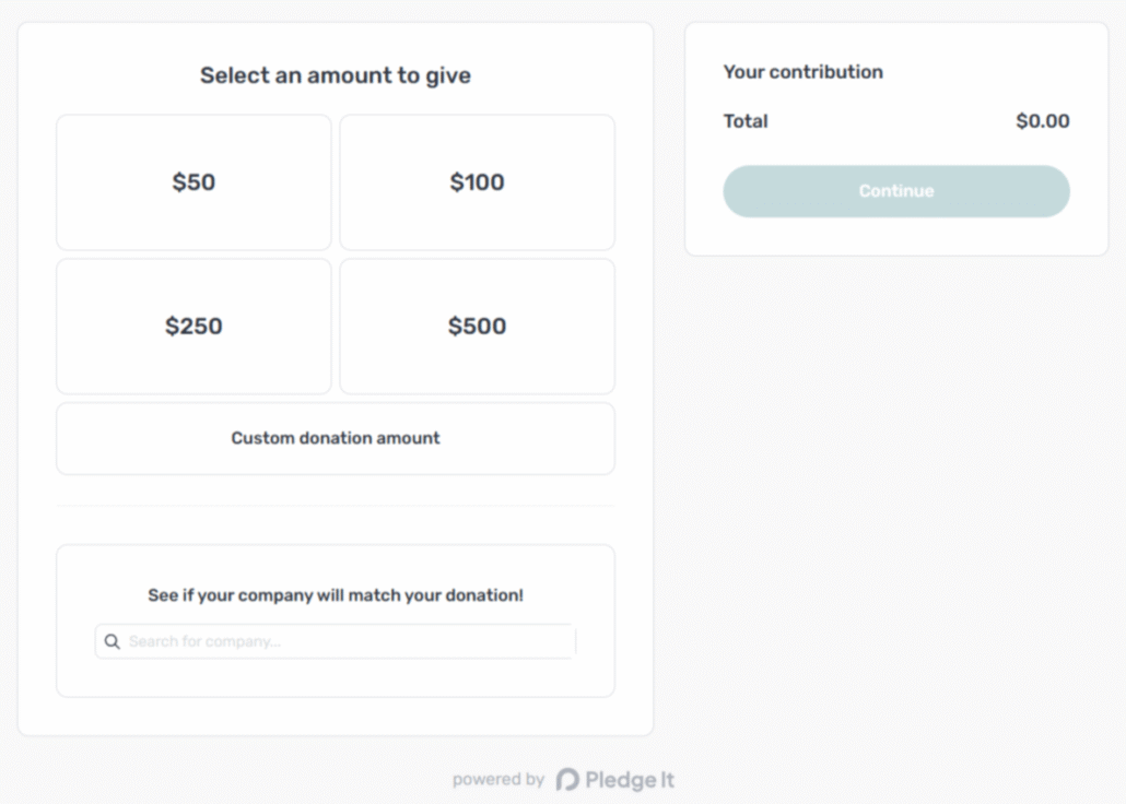 Pledge It Screenshot